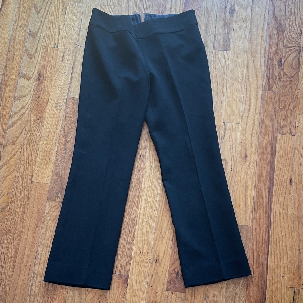 Elegant Black Women's Pants wool size 4  boutique like theory